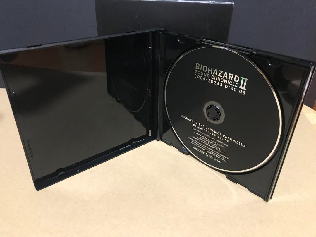 BIOHAZARD CHRONICLE 2 II BOX GAME SOUNDTRACK CD Resident Evil | eBay