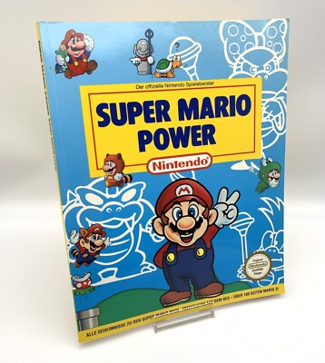 Super Mario Power | Der offizielle Nintendo Spieleberater / Lösungsbuch [GUT]