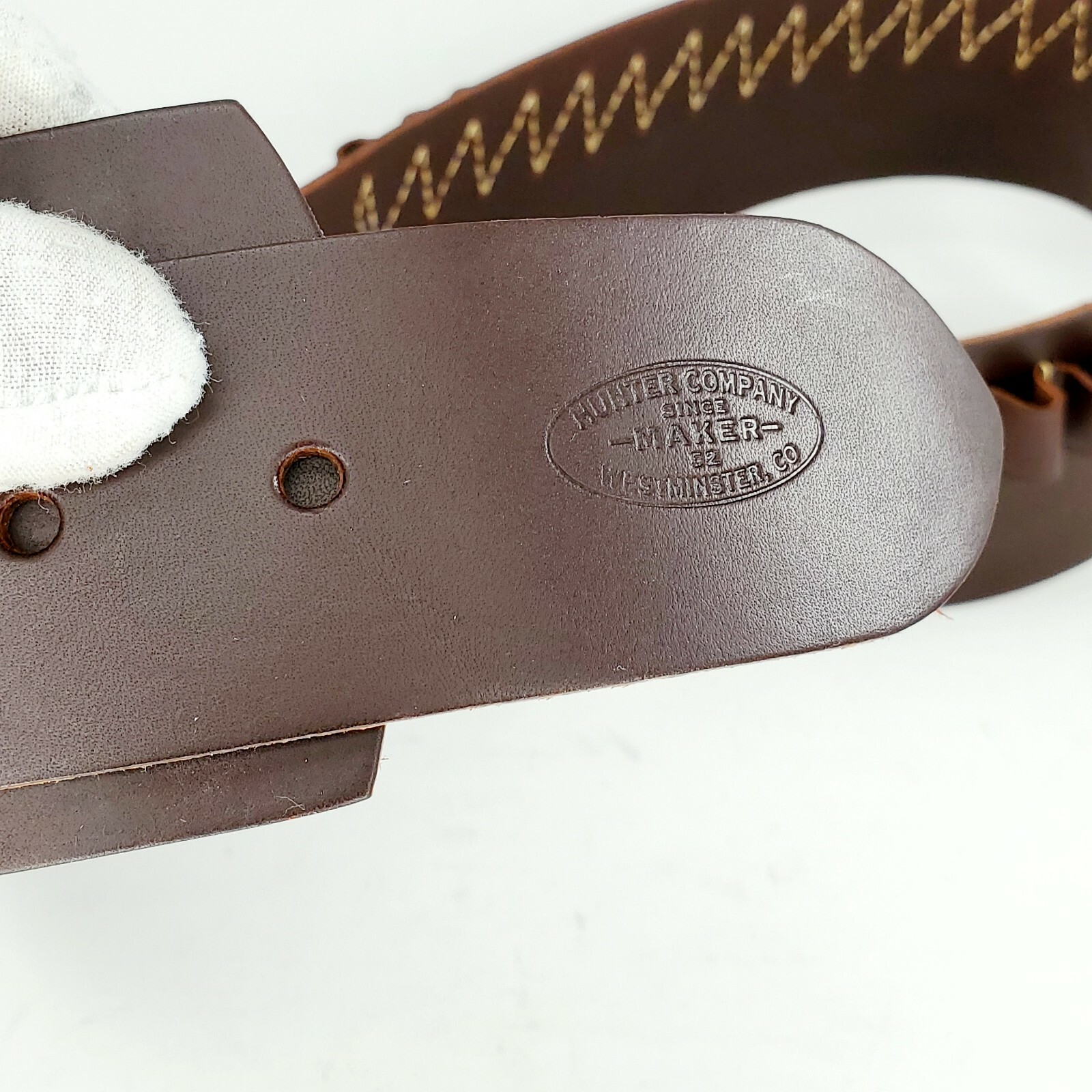 Hunter 165 WESTERN DROP BELT .44 .45 Cartridge Brown Leather 0165CS