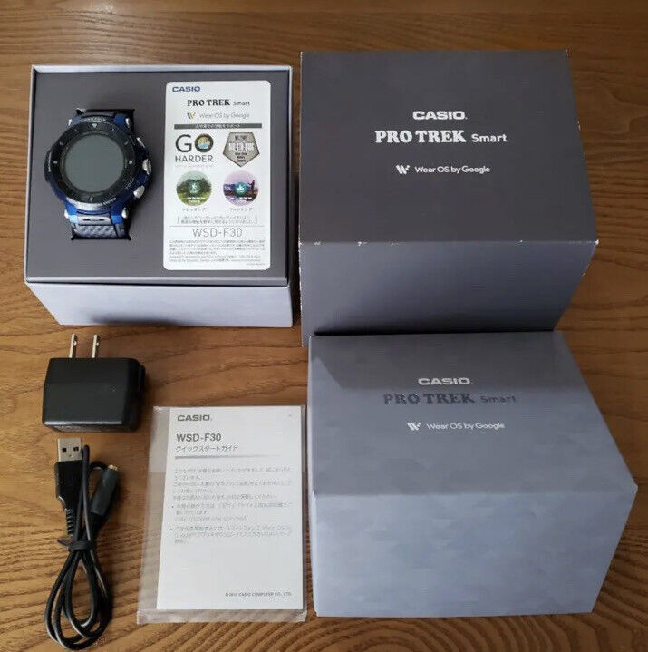 Casio WSD-F30-BU PRO TREK Smartwatch From Japan | eBay