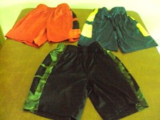 Tek Gear Lot of 3 Boys Athletic Shorts Basketball Size 8 Small Bundle