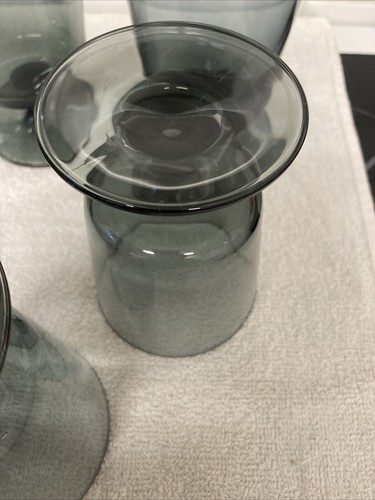 Occhiali IKEA grigio scuro X6 - Bicchieri da vino/succo grossi IKEA - In perfette condizioni - Foto 8 di 8