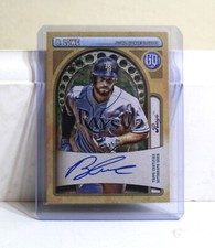 2021 Topps Gypsy Queen Brandon Lowe On Card Auto #GQA-BL Tampa Bay Rays