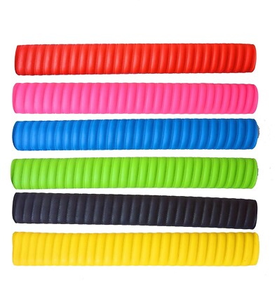 Rubber Cricket Bat Grips Pack 6 Shock Absorption Cushion Soft Grip Multi Color