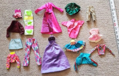 #ad Barbie Clothes 15 Piece Assortment Some Vintage Hard To Find See Details $15.00