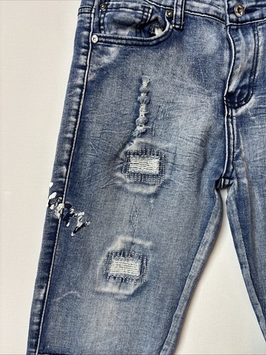 BKYS Kids Jeans Size 12 - Fun Patches - Picture 3 of 17