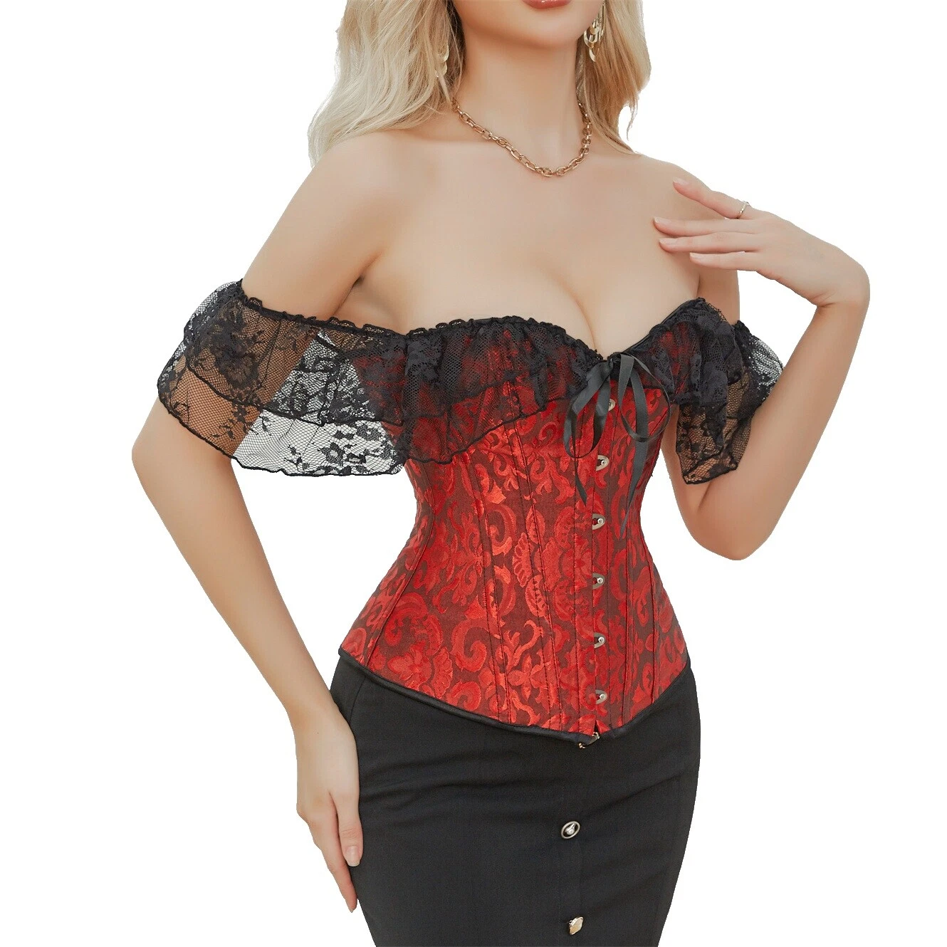 Cotton Vintage Corsets & Girdles for Women