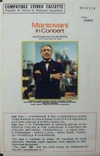 Mantovani In Concert Audio Cassette