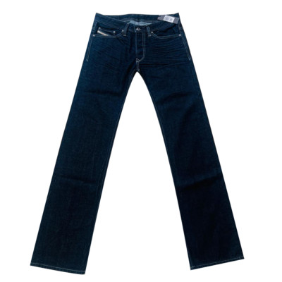 Diesel Denim Jeans Herren schwarz und gold (W29 L34) Prototyp schwarz GERADES BEIN