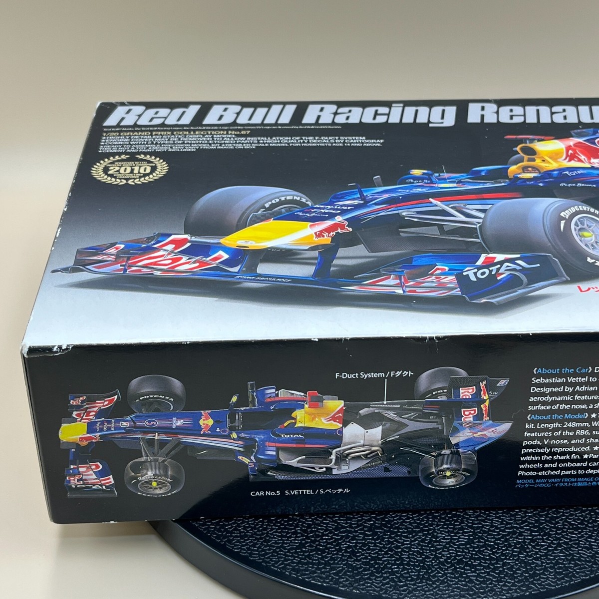 Red Bull Racing Renault RB6 3台セット Red Bull Racing Renault Rb6 none / Tamiya USA