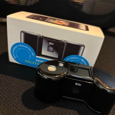 Digital Harinezumi 2 Black Digital Camera Superhead Toy camera