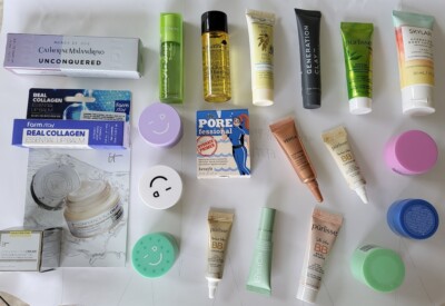 Mixed cosmetics (Purlisse, Glow Recipe, I Dew Care, Laneige+)