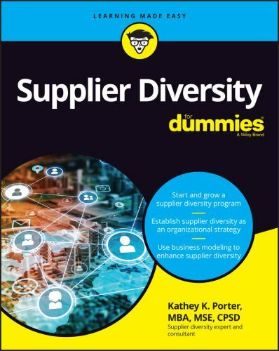 Supplier Diversity for Dummies by Kathey K. Porter (2022, Trade Paperback)