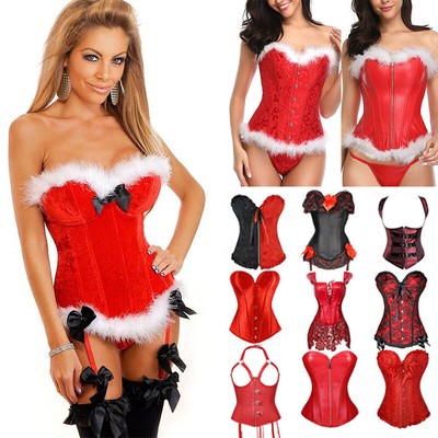Miss Santa Christmas Corset Sexy XMAS 