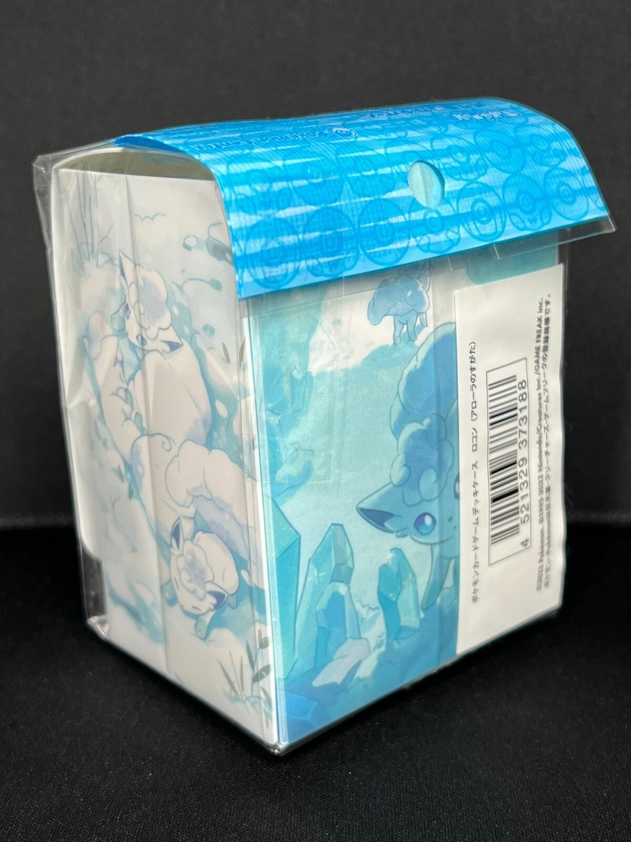 Alolan Vulpix Deck Box Japanese Pokemon Center Exclusive Sealed | eBay