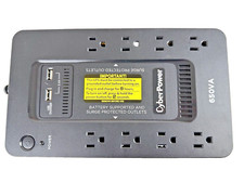 CyberPower 8-Outlet 650VA PC Battery Backup Black SX650U
