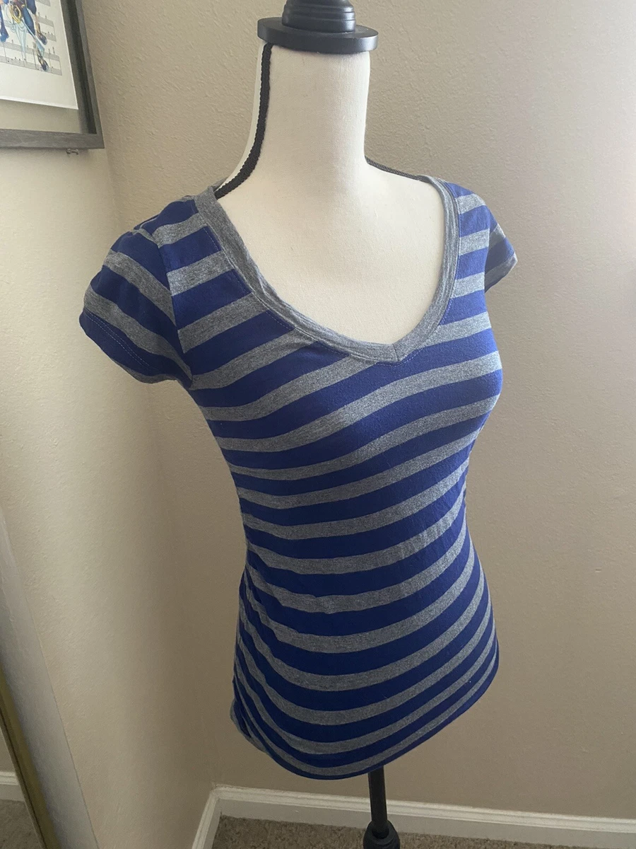 Womens guess clearance striped t shirt
