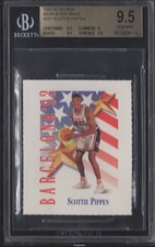 BGS 9.5 SCOTTIE PIPPEN 1991-92 SKYBOX MARK & SEE MINIS OLYMPIC TEAM USA GEM MINT