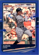 2020 Donruss Holo Blue Variations Baseball YOU PICK