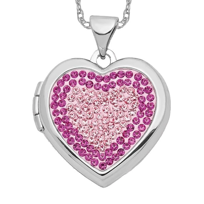 Collares y colgantes de cristal con medallón de moda