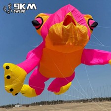 5m Frog Kite Soft Inflatable Line Laundry Kite 30D Ripstop Nylon Kite with bag