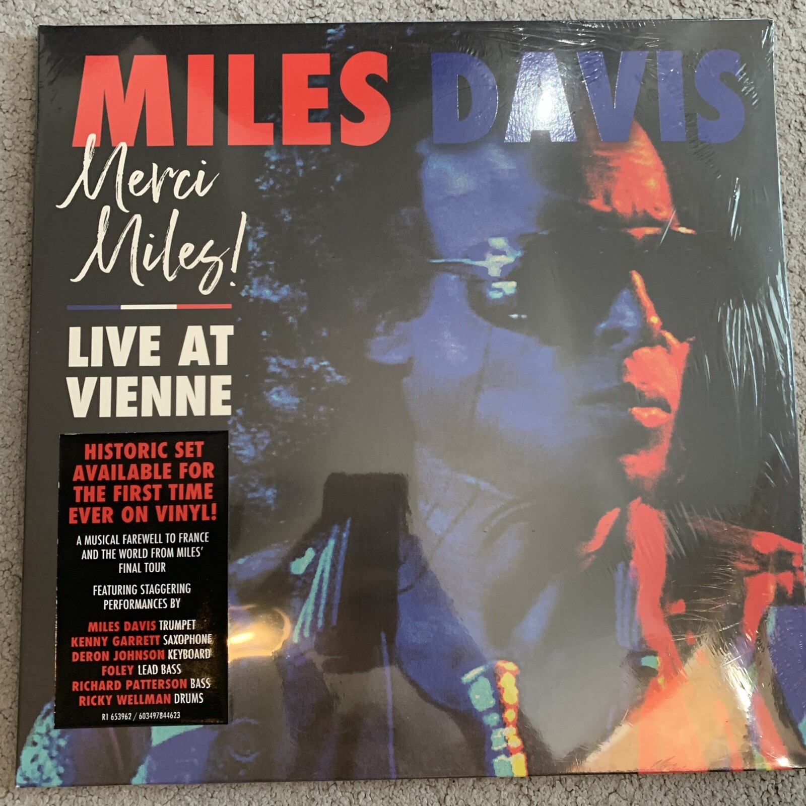Merci Miles! by Miles Davis (Record, 2021) New Sealed