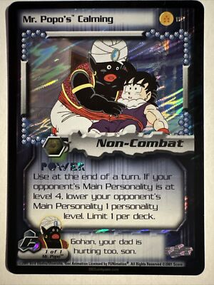 Mr. Popo's Calming 118 Holo Rare Dragonball Z CCG DBZ TCG Score