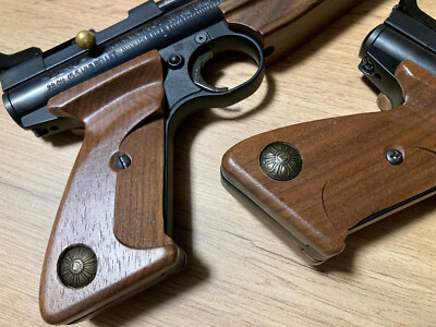 Walnut Wood Grips for Crosman 1322 1377 2220 2240 2250 2300 2400
