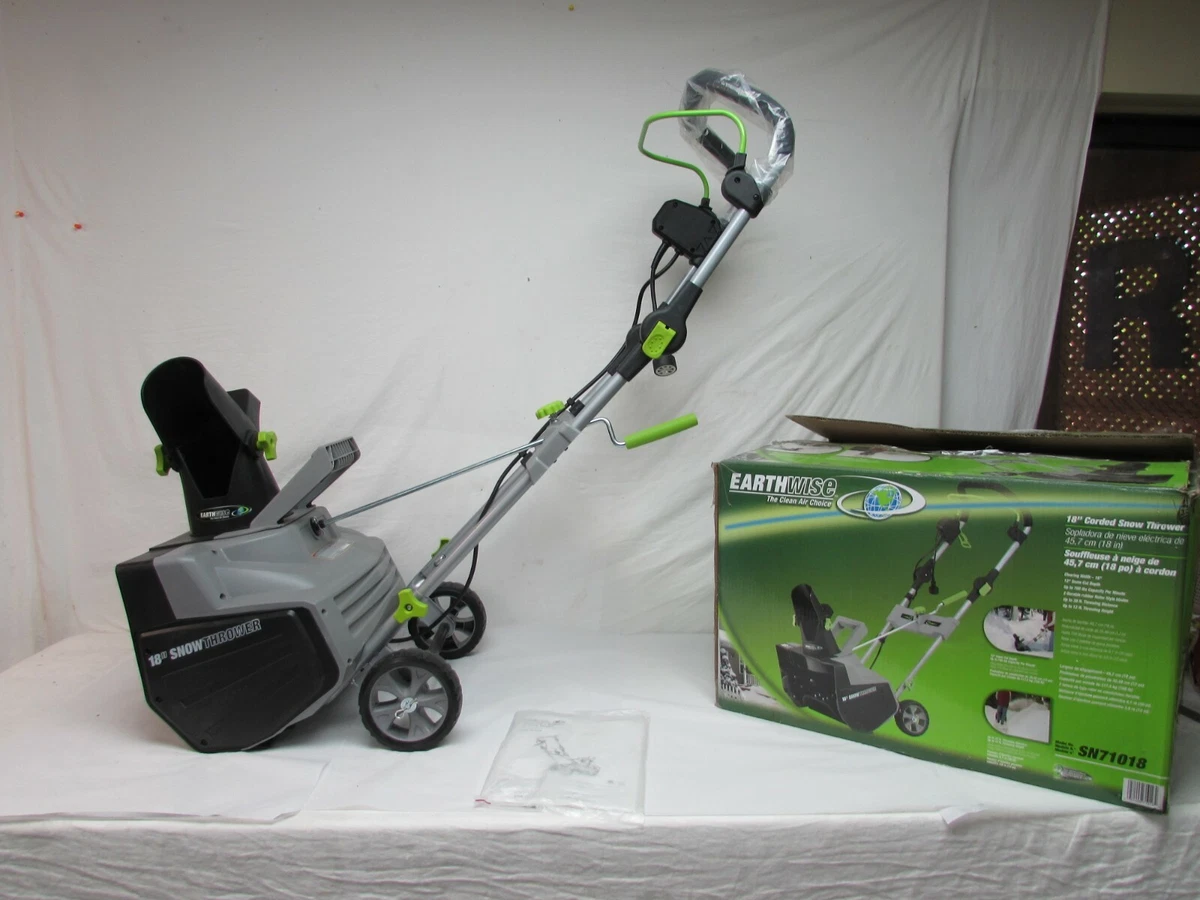 Earthwise cordless snow sales blower