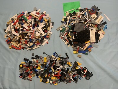 Bricks, Plates, And Specialty Part Lot Major Brand-Compatible Unbranded Parts