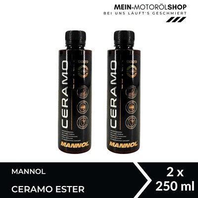 Mannol MN9829 Ceramo Ester Verschleißschutz Motorschutz Additiv 2x250 ML