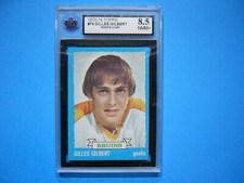 1973/74 TOPPS NHL HOCKEY CARD #74 GILLES GILBERT ROOKIE KSA 8.5 NM/MINT+ SHARP+
