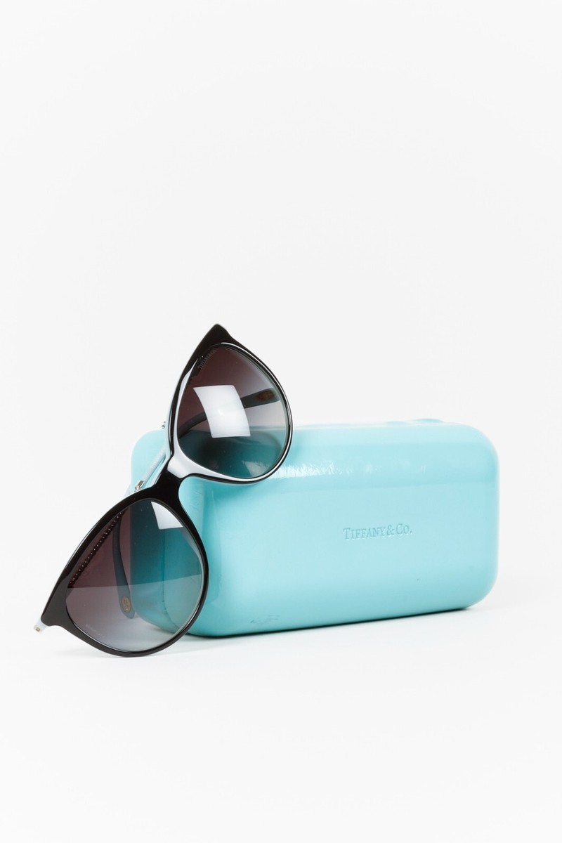 Tiffany and Co- Sunglasses- TF 4087-B Tiffany & Co Eyeglasses TF 4087-B 8134/3B Havana Frames  main image 4