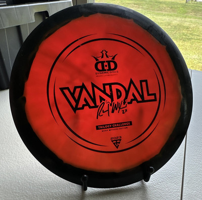Dynamic Discs Vandal Trilogy Challenge 2023 173g Red/Black