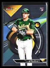 JJ Bleday 2023 Finest ROOKIE RC #6 Oakland Athletics Chrome *187