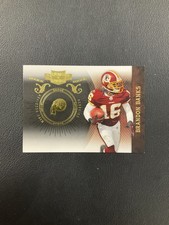 2010 Panini Plates & Patches #107 Brandon Banks Gold /50 Washington Redskins