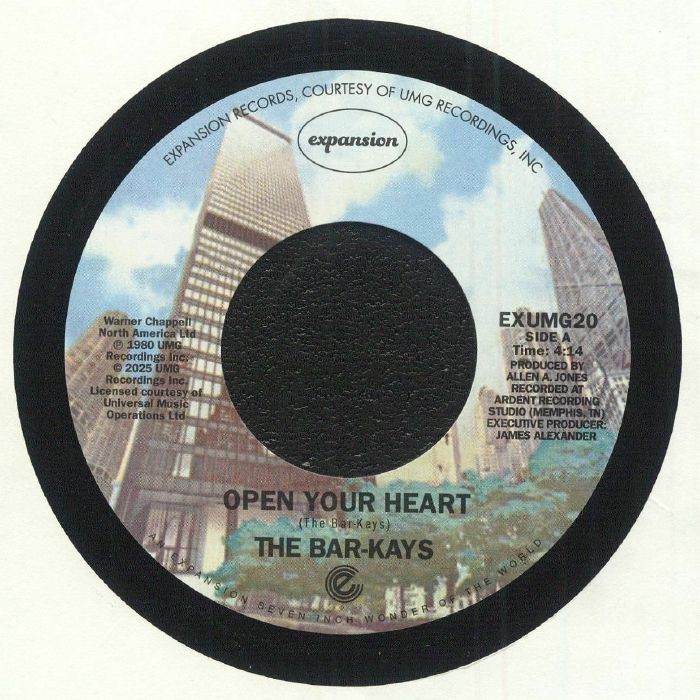 BAR KAYS, The - Open Your Heart - Vinyl (7"")