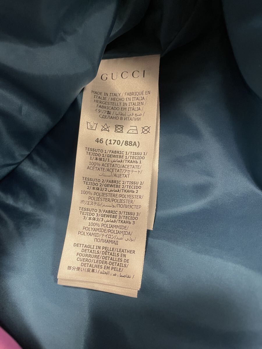 GUCCI adidas Anorak Jacket 691429 Size 46 (Approximately M size) New  with Tags thumbnail 10