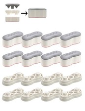 8 PCS Bidet Bumper HeightIncreasing Pads Universal Toilet Seat Kit Adhesive