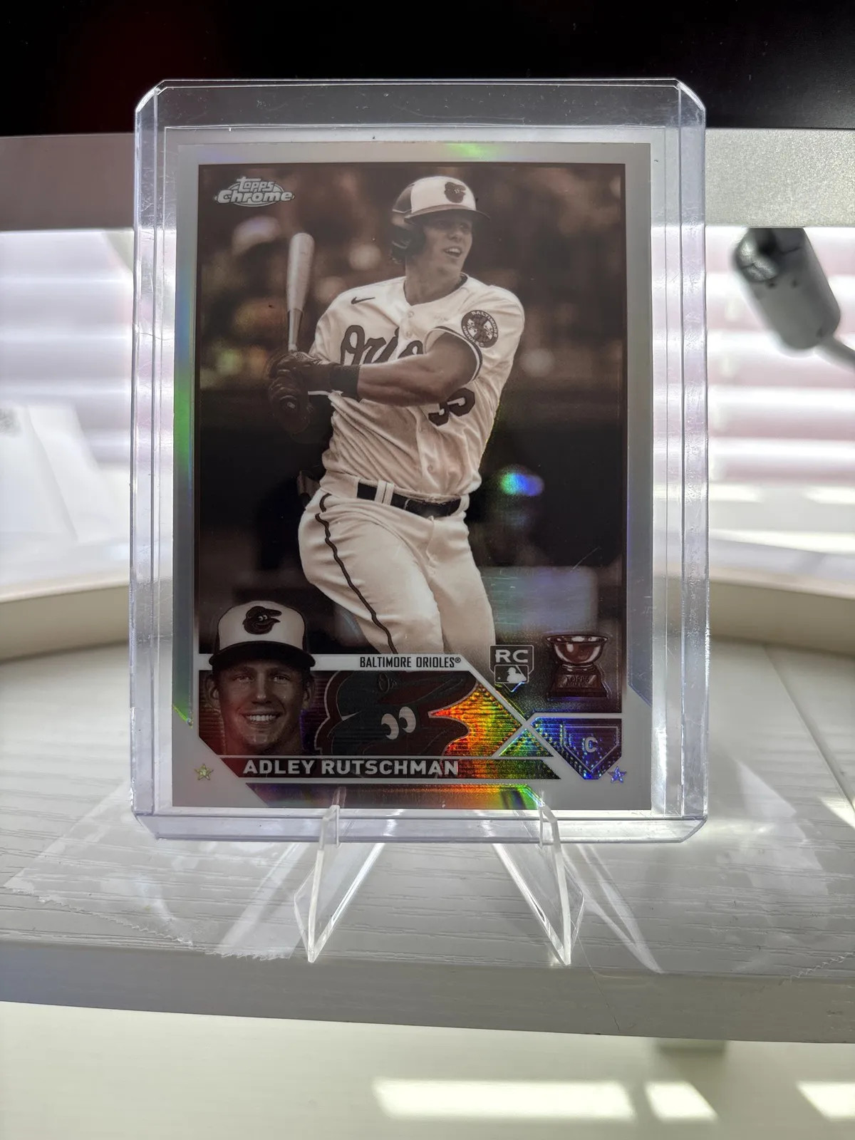 2023 Topps Chrome #1 Adley Rutschman Sepia Refractors