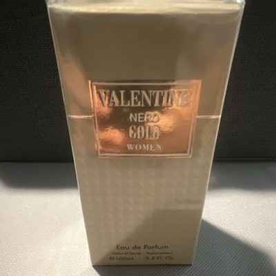 Valentine Nero Gold Eau de Parfum Natural Spray, Regular Size 3.4 fl oz