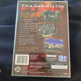 Mortal Kombat Trilogy Sega Saturn Complete CIB w/Reg Card Authentic Good Shape