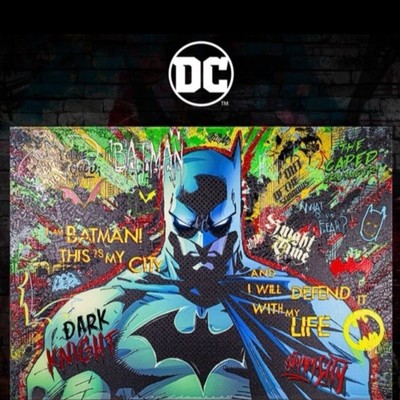 Displate Limited Edition -The Caped Crusader #0972/1000 - Batman