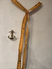 Vintage measuring tape suspenders by rooster tough by tradition 2 inch wide