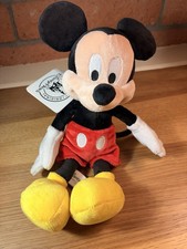 New With Tags Mickey Mouse Disney Theme Parks 12  Soft Plush Stuffed Animal Toy