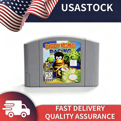 DIDDY KONG RACING Games Cartridge For Nintendo 64 Console US Version