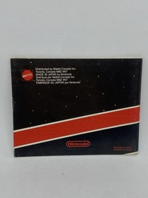 Duck Hunt and Super Mario Bros NES Manual Only Nintendo NES-MH-CAN Authentic