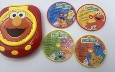 Elmo CD Player 2007 Sesame Workshop Music Toddler Toy With 4 Disc