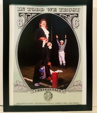 Todd Christensen LA Raiders Costacos Brothers 8.5x11 FRAMED Print Vintage 80s Po