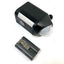 Ring Spotlight Cam Wireless Black Outdoor Camera Battery 5AT3S8